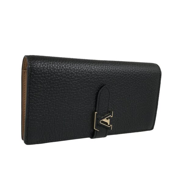 LOUIS VUITTON Taurillon Leather LV Vertical Wallet M81330 Long wallet bifold - Picture 11 of 16